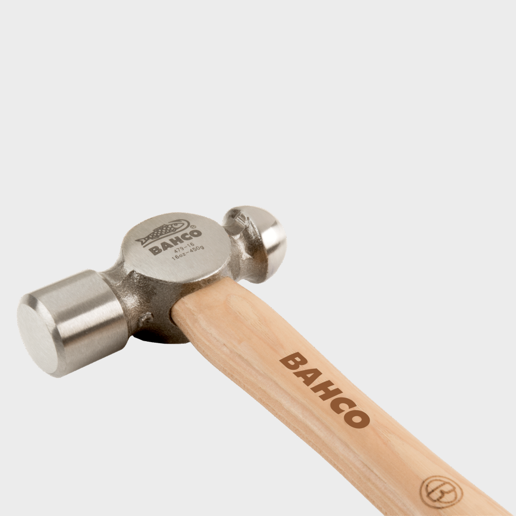 Marteau à Boule 450g - Format Anglais - Manche Hickory - Sécurité Renforcée